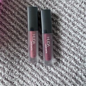 NEW SEALED HUDA BEAUTY LIQUID MATTE LIPSTICK DUO